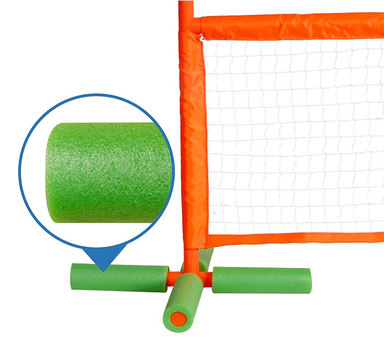 Water Volleyball Game for Kids and Families - Four Net Volleyball Game - Quick to assemble and portable - Water Volleyball   Ring Throw - Water Toy for All Ages, Water Toy Set (4 People)