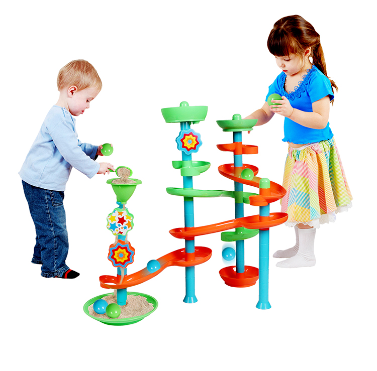 Multi-layer rolling rotating ball tower, value-for-money beach sand toy set