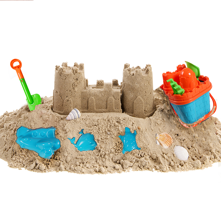 Beach toys, cone buckets, ring throwing children's toys