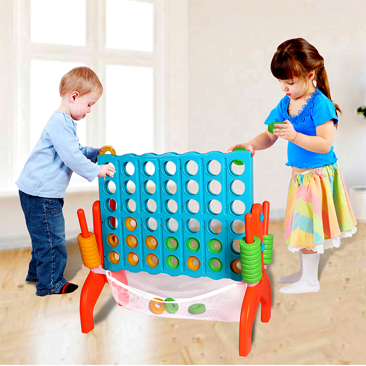 Giant Connect 4 with Carry Bag for Kids 4 in a Row Connect Puzzle Play Indoor Outdoor Backyard