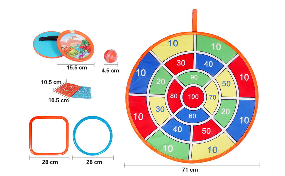 Darts   Throw and Catch   Hopscotch