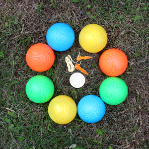 Bocce ball set for kids indoor and outdoor games