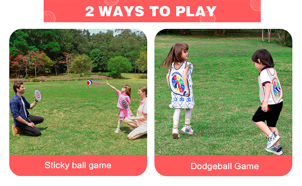 Dodgeball Vest Sticky Jersey Throwing Soft Ball Outdoor Indoor Children's Toy