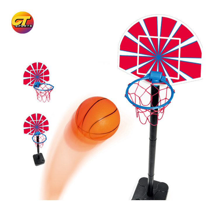 Children's Home Indoor Adjustable Mobile Basketball Stand