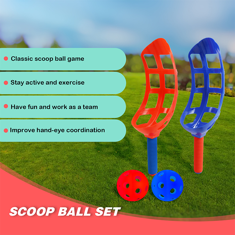 Kids Scoop Ball Game, Catch Game for Kids Adults Outdoor Garden Backyard Activities