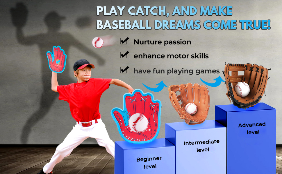 Sticky ball toss and catch game with 4 ball toss and catch sports game.