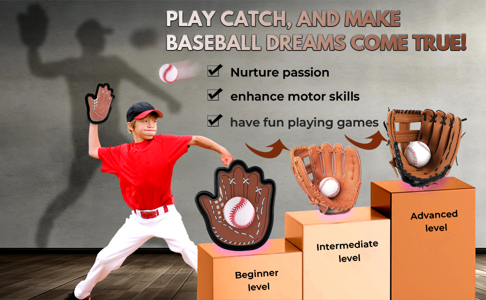 Sticky ball toss and catch game with 2 ball toss and catch sports game.