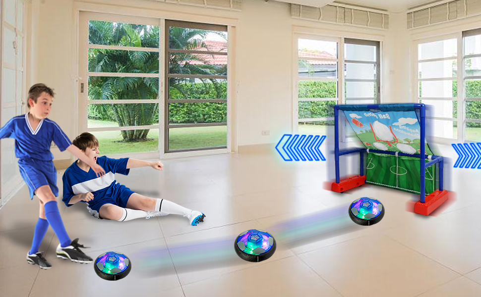 2 in 1 mobile goal, football, baseball, basketball, cultivate interest, youth training sports, indoor, air powered ball,