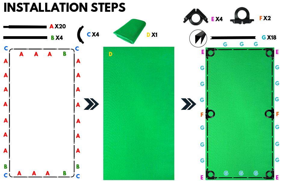 Golf and pool table combination floor game for kids and adults indoors