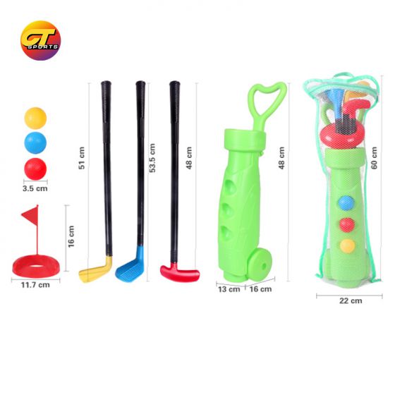 Children's golf equipment is suitable for family leisure sports