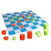 Children's chess game set indoor and outdoor giant chess board