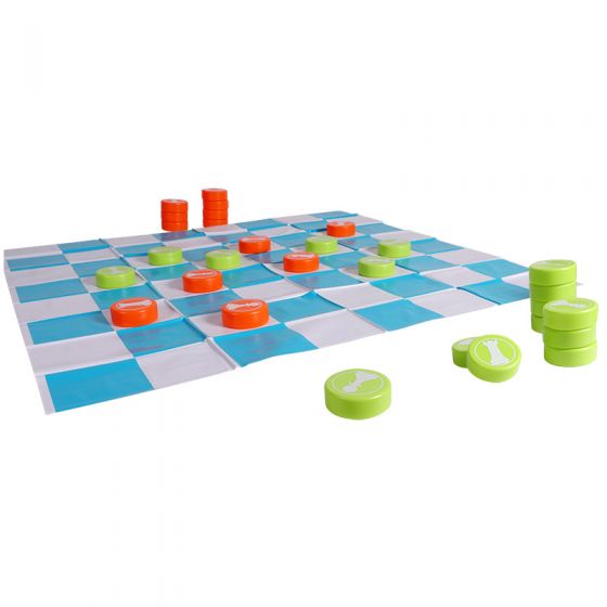 Children's chess game set indoor and outdoor giant chess board