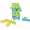 Tumbling Tower Stacking Toy and Dominoes Tabletop Game (Set of 30)