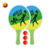 High quality racket beach tennis wooden beach paddle kids toys