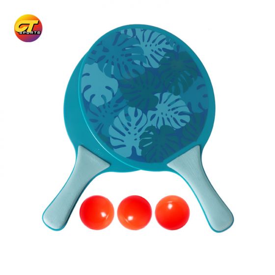 High quality racket beach tennis wooden beach paddle kids toys