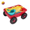 Children's sand toy set stroller beach sand plastic toy set