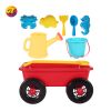 Children's sand toy set stroller beach sand plastic toy set