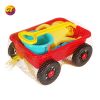 Children's sand toy set stroller beach sand plastic toy set