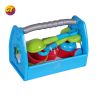 Outdoor sand toy kit comes with ball, shovel, spray bottle and mold