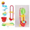 Children's garden and beach play set with removable stand and shovel