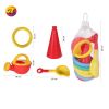 Beach children's plastic toy set, throwing ring, watering can, etc.