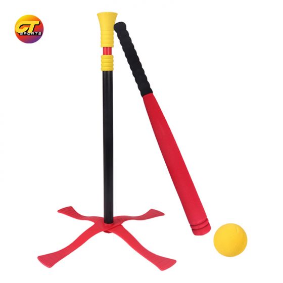 1 cross, 1 bat, 1 baseball, training sports children's toys