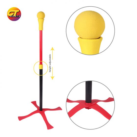 1 cross, 1 bat, 1 baseball, training sports children's toys