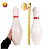 Bowling Toy Set 10 Bottles 2 Balls Children's Sports Game (White)