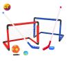 Hockey set comes with 2 goals 2 sticks kids sports training