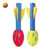 Outdoor pu ball rocket toy kids missile throwing toy beach