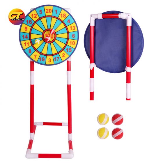 Children's bow and arrow archery toy set standing target outdoor toys