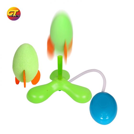 Foam Rockets and Sturdy Launcher Stand, Outdoor Kids Toys