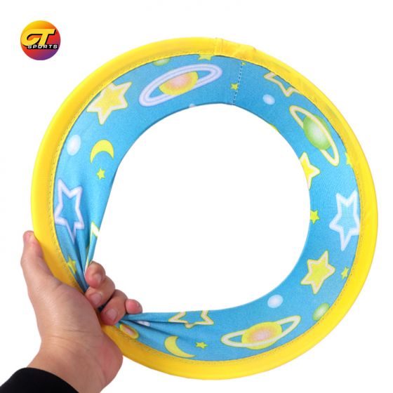 Soft Loop Flying disc Boys and Girls Flying disc Fabric Flying disc