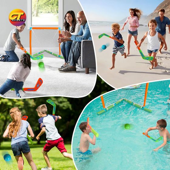 Hockey stick game for kids water sports set outdoor indoor