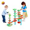 Multi-layer rolling rotating ball tower, beach sand toy set