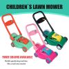 Lawnmower toys for kids, for men and women (pink, green and green)