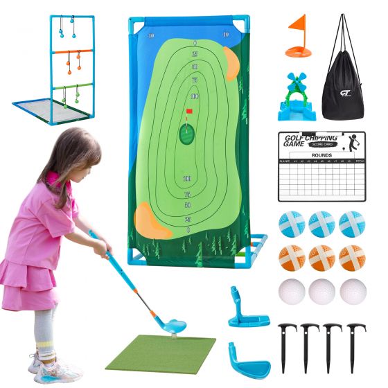 Golf Knife Game + Ladder Throwing Game + Golf Training Toy