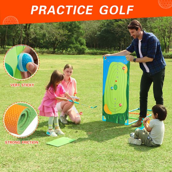 Golf Knife Game + Ladder Throwing Game + Golf Training Toy