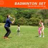 Tackle and throw, hoops and horseshoes + Flying disc + Badminton + Baseball