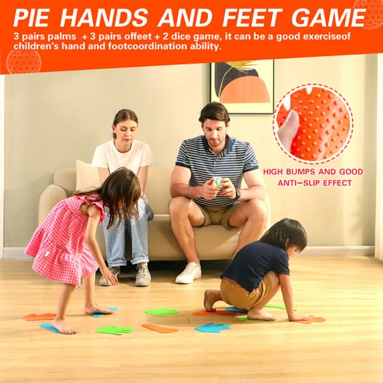 sports set football+throwing ring+Bean Bag+hand and foot Floor Game