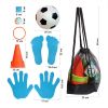 sports set football+throwing ring+Bean Bag+hand and foot Floor Game