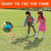 Bean Bag Bottle Throwing Game + Tic-Tac-Toe Throwing Game Set