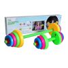 Children's barbells, adjustable barbell toys filled with sand or water