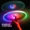 LED Flying disc  sports outdoor adult and children game set three colors