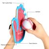 Sticky ball toss and catch game with 4 ball toss and catch sports game.