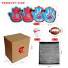 Sticky ball toss and catch game with 4 ball toss and catch sports game.