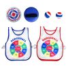 Dodgeball Vest Sticky Jersey Throwing Soft Ball Outdoor Indoor Children's Toy