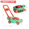 Lawnmower toys for kids, for men and women (pink, green and green)