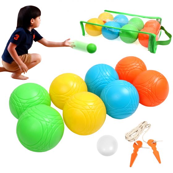 Bocce ball set for kids indoor and outdoor games