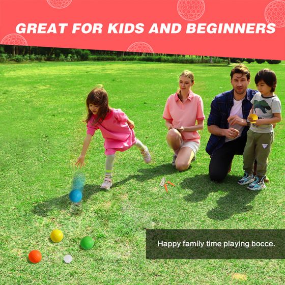 Bocce ball set for kids indoor and outdoor games